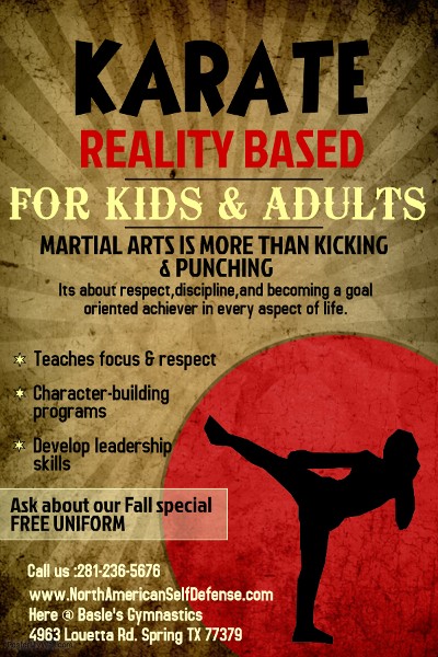 Karate Reality Based For Kids & Adults